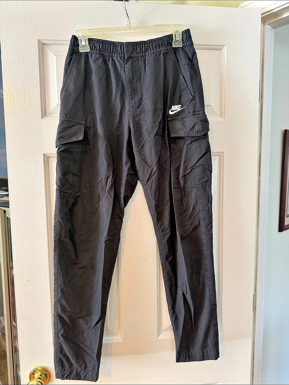 Nike Club Woven Cargo Pants Men'Small Black Small